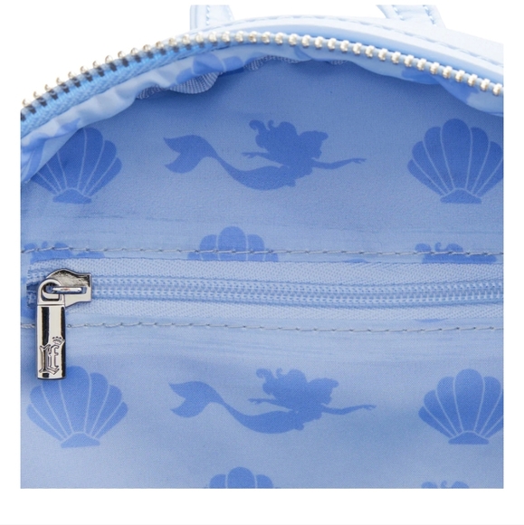 Little Mermaid Ariel sequin loungefly - Picture 3 of 7